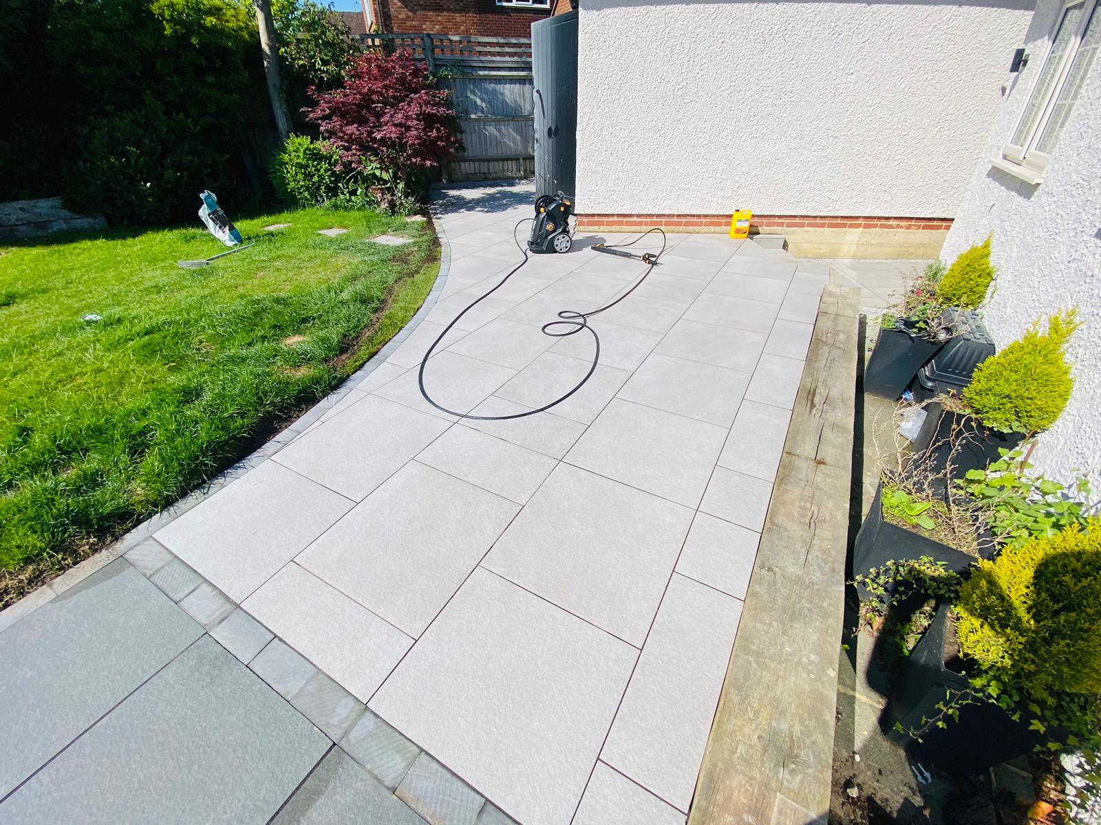 Patio and outdoor living space